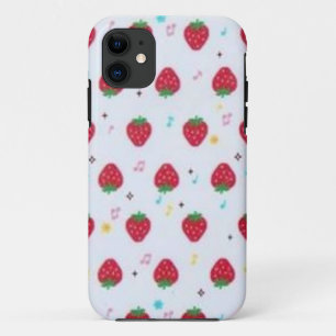 イチゴノベルティデザインiPhoneケース iPhone 11 ケース