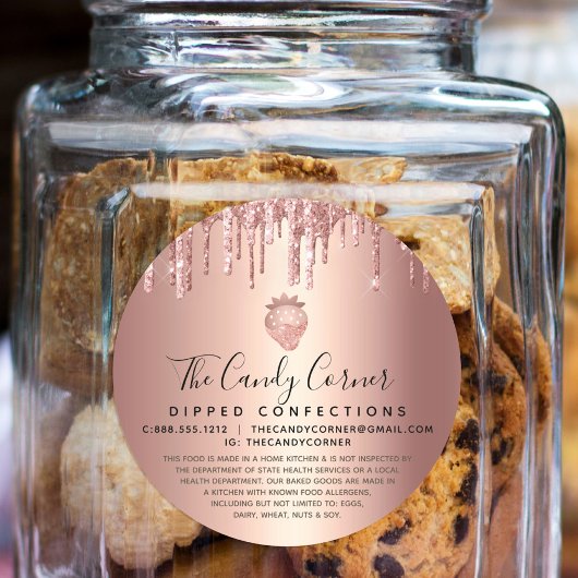 イチゴバラ金ゴールド銅ドリップス構成リーガル ラウンドシール