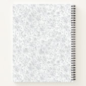 イチゴパーソナライズされたスパイラルノート ノートブック (裏面)