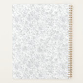 イチゴパーソナライズされたスパイラルプランナー手帳 プランナー手帳 (裏面)