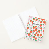 イチゴパーソナライズされた手帳 ノートブック (内部)