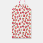 イチゴパーソナライズされた ギフトタグ (裏面)