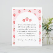 イチゴパーティーギフトサイン (スタンド正面)