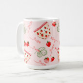 イチゴパーティー コーヒーマグカップ (正面左)