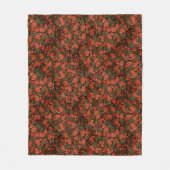 イチゴフリースブランケット フリースブランケット (正面)