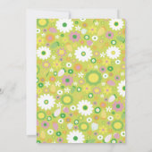 イチゴフローラベビーシャワー招待状 招待状 (裏面)