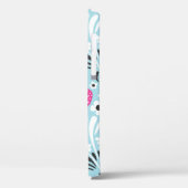 イチゴフローラ:ピンクベリーシームレス。 Case-Mate iPhoneケース (裏面 / 左)