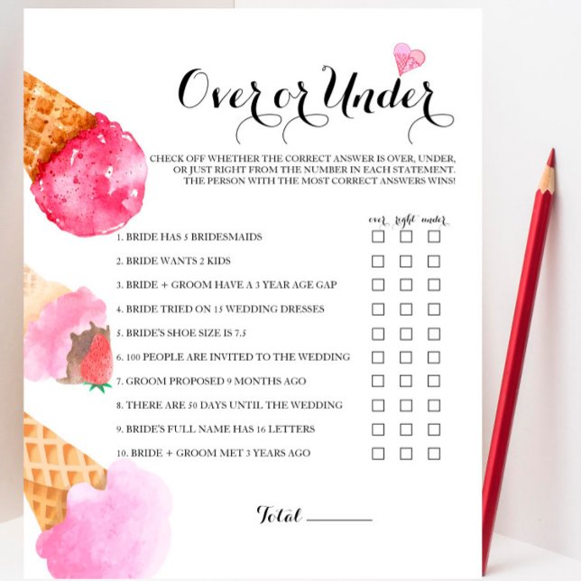 イチゴブライダルシャワーオーバーまたはゲーム中 (クリエイターアップロード済み)