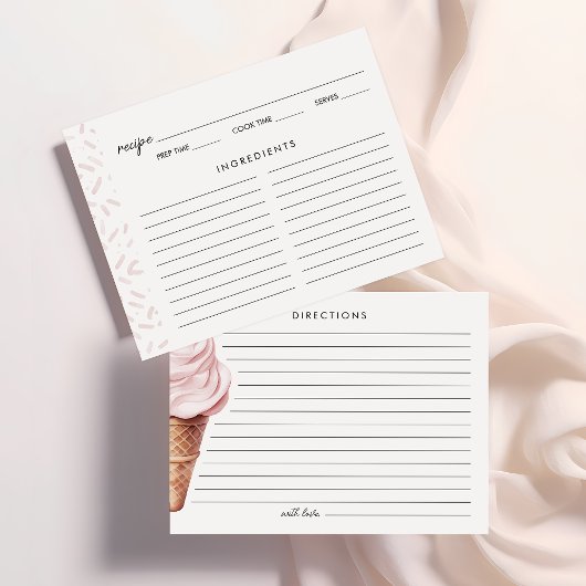 イチゴブライドのレシピ エンクロージャーカード