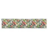 イチゴプリント春/夏 ショートテーブルランナー (横)