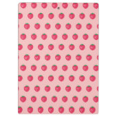 イチゴプリント クリップボード (裏面)