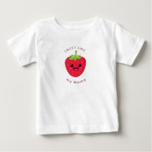 イチゴベビーTシャツ