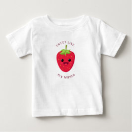 イチゴベビーTシャツ ベビーTシャツ