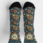 イチゴペイズリー柄ソックス ソックス (上部)