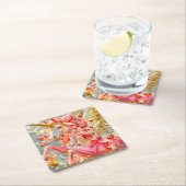 イチゴユニコーン スクエアペーパーコースター (インサイチュ)