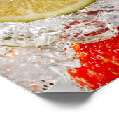 イチゴライム飲料 ポスター (角)