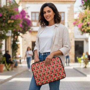 イチゴラップトップスリーブ ラップトップスリーブ