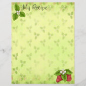 イチゴレシピページ (正面)