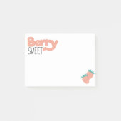 イチゴレタリング ポストイット (正面)