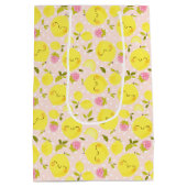 イチゴレモンピンク ミディアムペーパーバッグ (裏面)