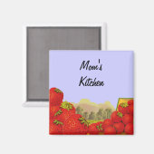イチゴヴィンテージクレーテカスタムルキッチンマグネット マグネット (正面/裏面)