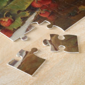 イチゴヴィンテージ春フルーツon新聞 ジグソーパズル (側面)