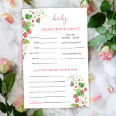 イチゴ予測ゲーム チラシ