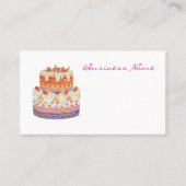 イチゴ二段ケーキ 名刺 (正面)