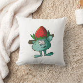 イチゴ人形 クッション (ブランケット)