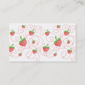 イチゴ作品 名刺 (裏面)