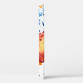 イチゴ健康食品。水彩の背景が悪い Case-Mate iPhoneケース (裏面 / 右)