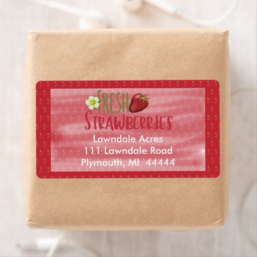 イチゴ出荷ラベル ラベル (インサイチュ)