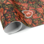 イチゴ包み紙 ラッピングペーパー (ロールコーナー)