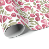 イチゴ包み紙 ラッピングペーパー (ロールコーナー)