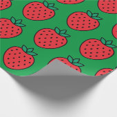 イチゴ包み紙 ラッピングペーパー (角)