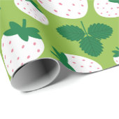 イチゴ包装紙 ラッピングペーパー (ロールコーナー)