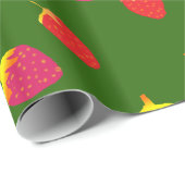 イチゴ包装紙 ラッピングペーパー (ロールコーナー)