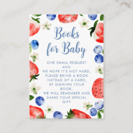 イチゴ及びブルーベリーベビー エンクロージャーカード