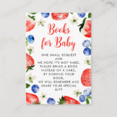 イチゴ及びブルーベリーベビー エンクロージャーカード (正面)