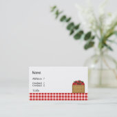 イチゴ名刺 名刺 (スタンド正面)