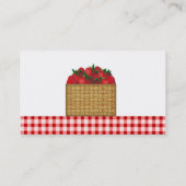 イチゴ名刺 名刺 (裏面)