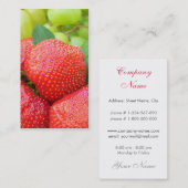 イチゴ名刺 名刺 (正面/裏面)