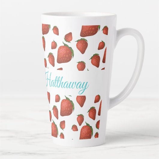 イチゴ名 カフェラテマグ (右)