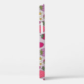 イチゴ夏シームレスパターン Case-Mate iPhoneケース (裏面 / 右)