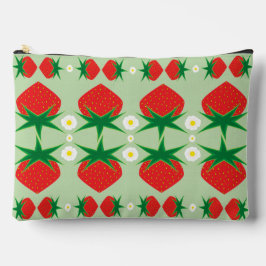 イチゴ大パウチ アクセサリーポーチ