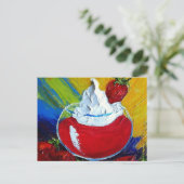 イチゴ大切 ポストカード (スタンド正面)