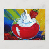 イチゴ大切 ポストカード (正面)