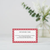 イチゴ子供の誕生日詳細 エンクロージャーカード (スタンド正面)