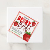 イチゴ感謝贈り物ラベル フェイバータグ (インサイチュ)