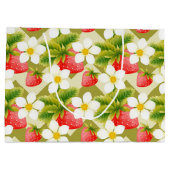 イチゴ抱き枕 ラージペーパーバッグ (裏面)